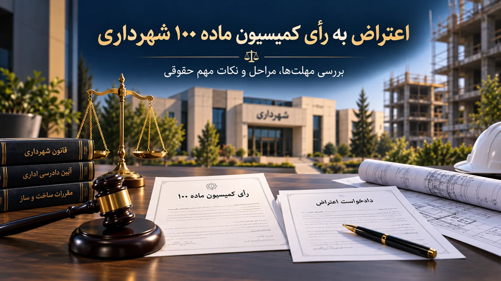 اعتراض به رأی کمیسیون ماده ۱۰۰ شهرداری