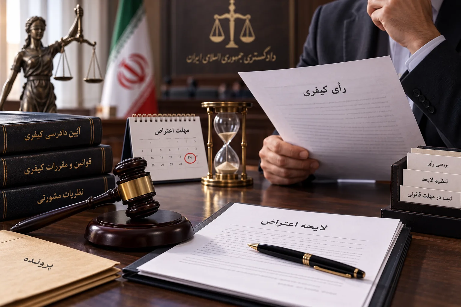 اعتراض به رأی کیفری؛ قبل از پایان مهلت چه کنیم؟