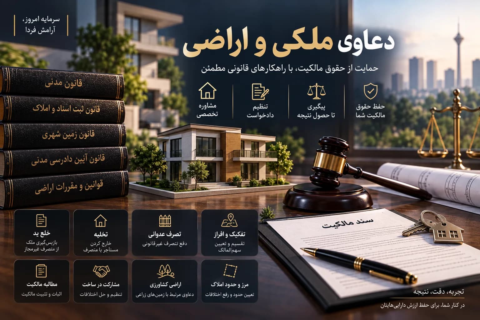 دعاوی ملکی و اراضی