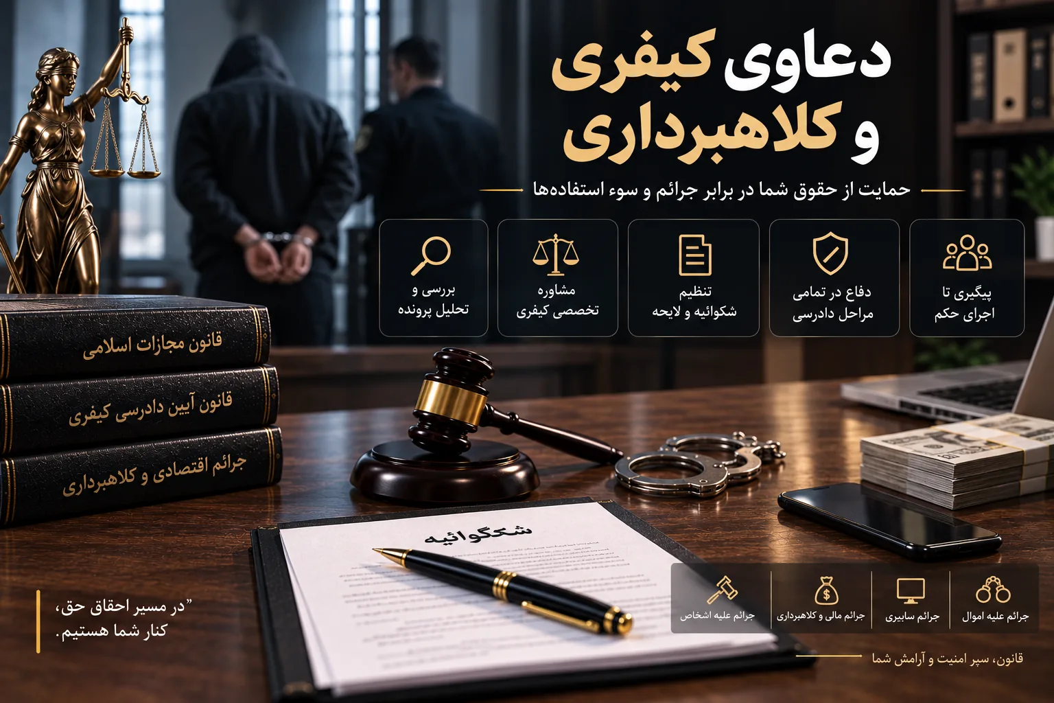 دعاوی کیفری و کلاهبرداری
