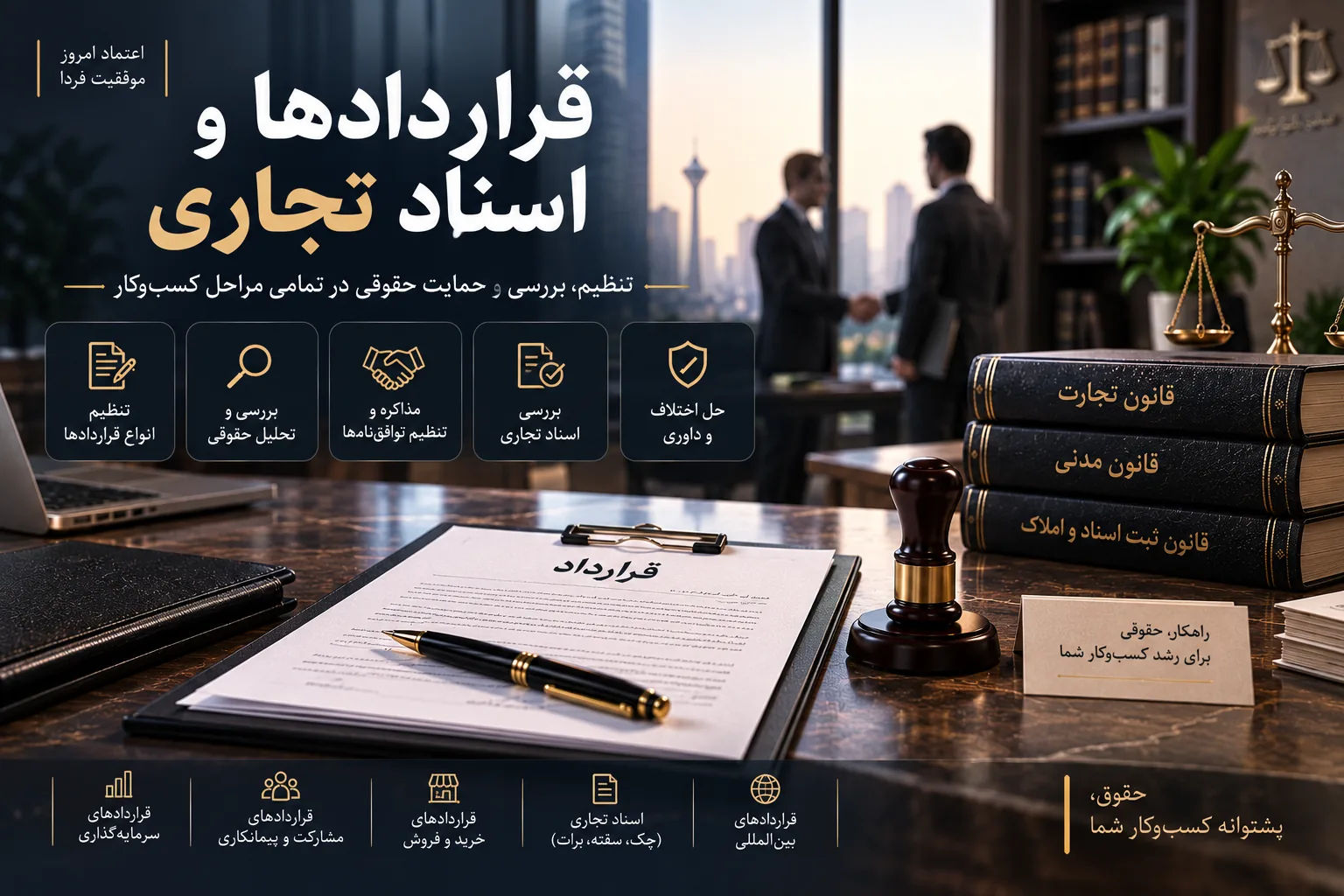قراردادها و اسناد تجاری